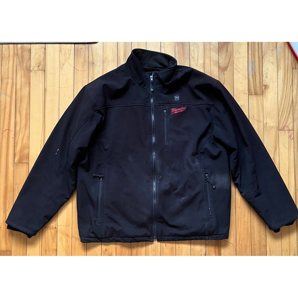 Milwaukee M12 Heated Gear Softshell Jacket Black XXL Work Construction